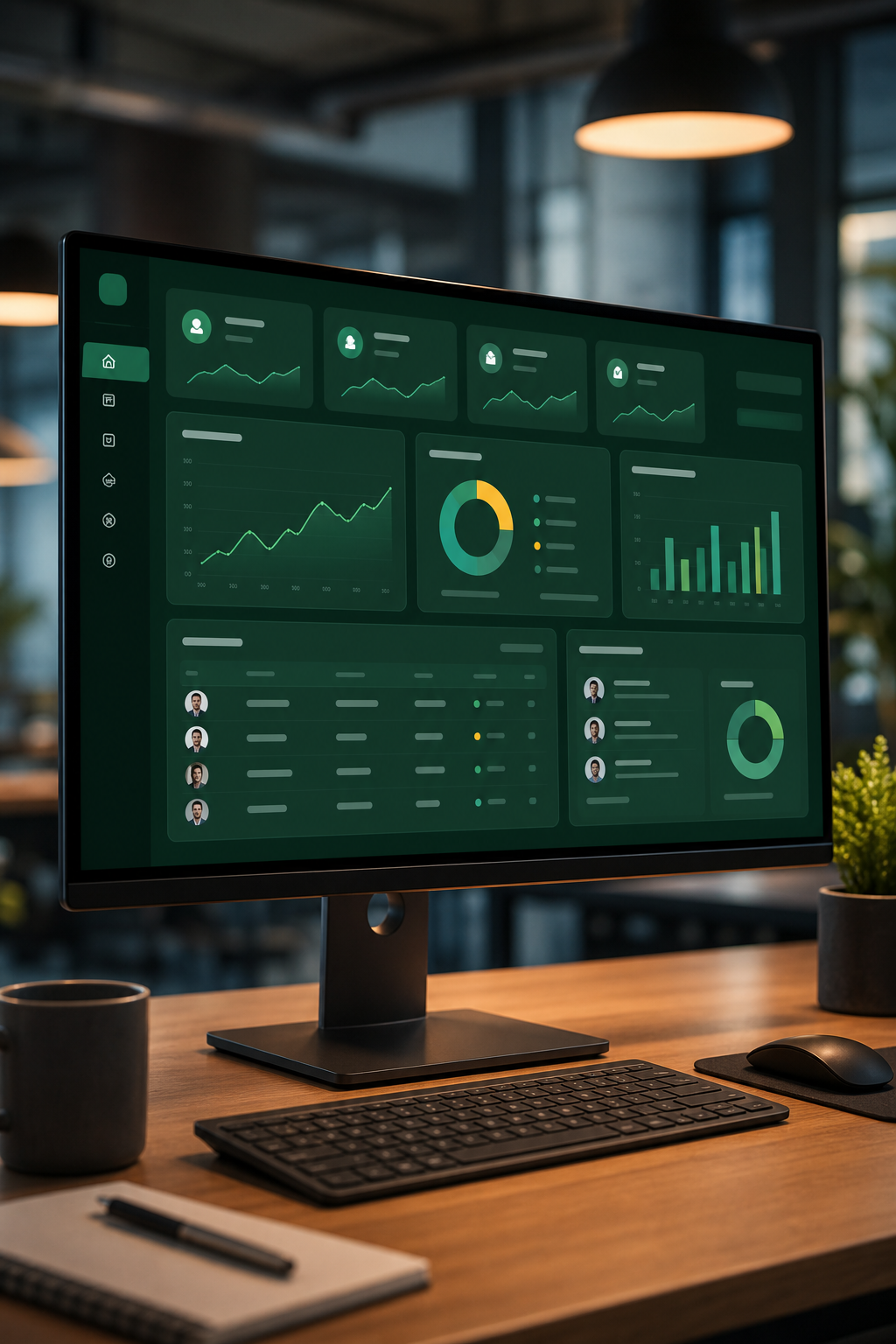 CRM Dashboard System